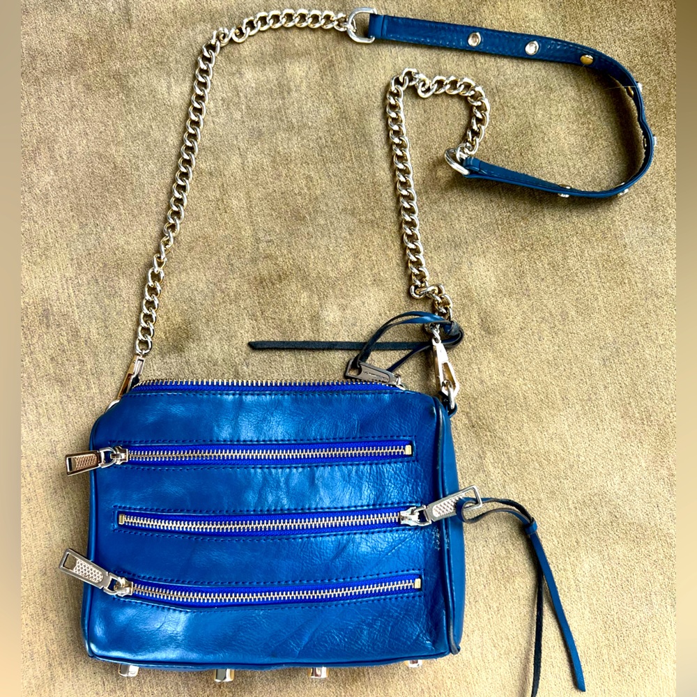 Rebecca Minkoff mini 5 zip crossbody